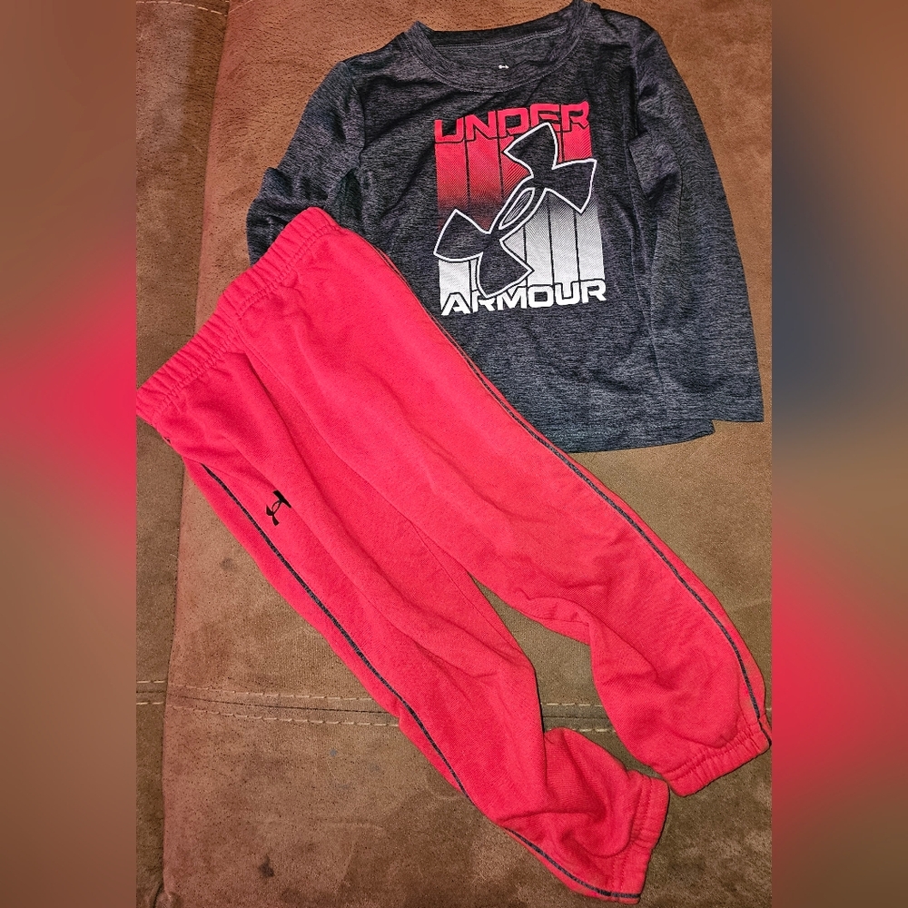 3t Boy Under armour Outfit